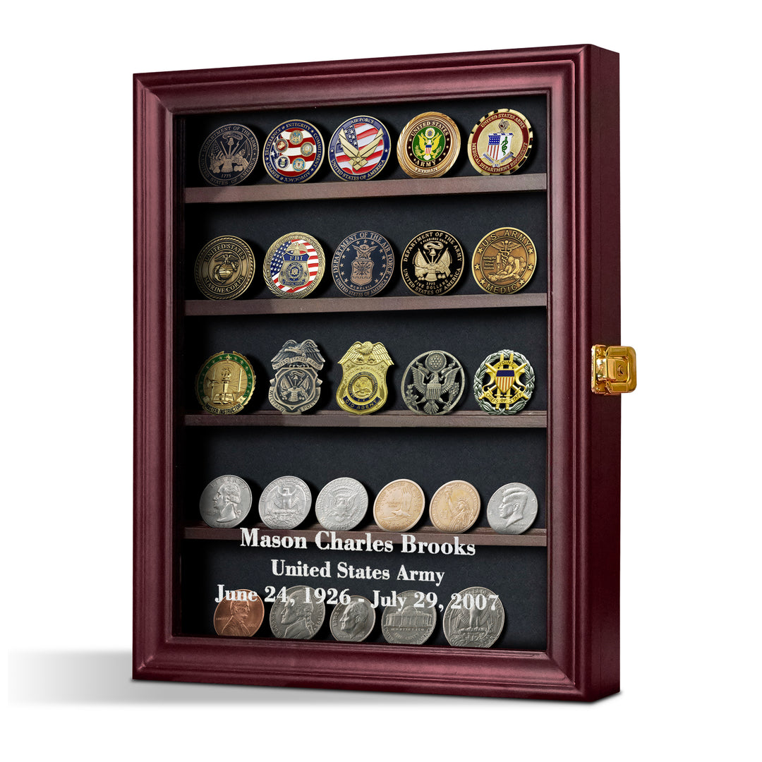 Coin Collection Display Box