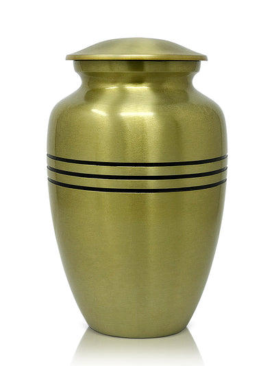 SmartChoice Classic Gold Urns with 3 Lines design
