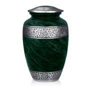 Cremation Urn Human Ashes  Green)