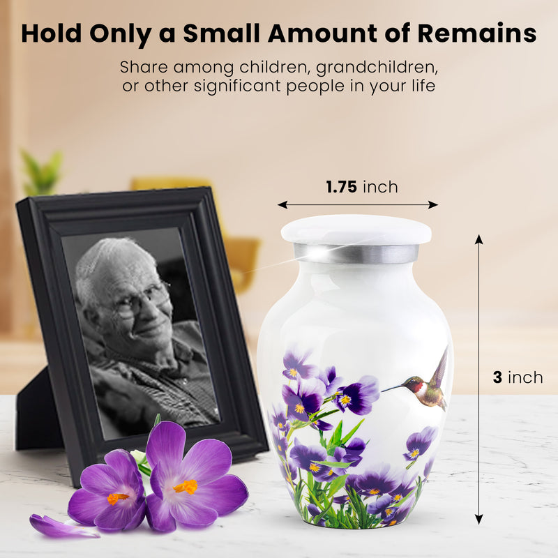 Urn Keepsake for Ashes Cremation Urn Keepsake for Human Ashes - Affordable Funeral Keepsake Urn for Ashes Handcrafted Urn