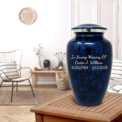 SmartChoice Personalized Cremation Urns for Human Ashes Adult