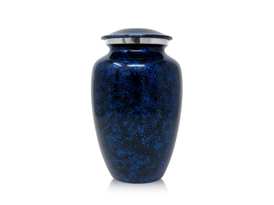 Royal Forest Blue Cremation Urn for Human Ashes
