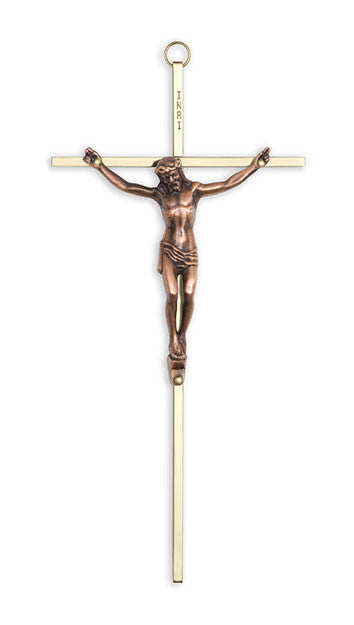 (SCLC510) Brass Crucifix